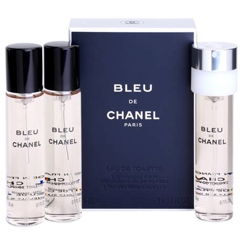 bleu de chanel eau de parfum refill|bleu de chanel refill set.